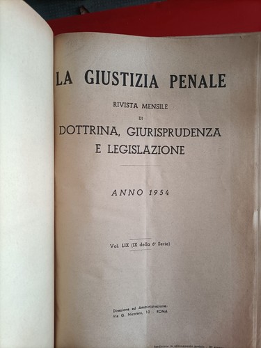 Giustizia penale rivista - la,