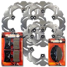 Front+Rear Brake Disc Rotor +