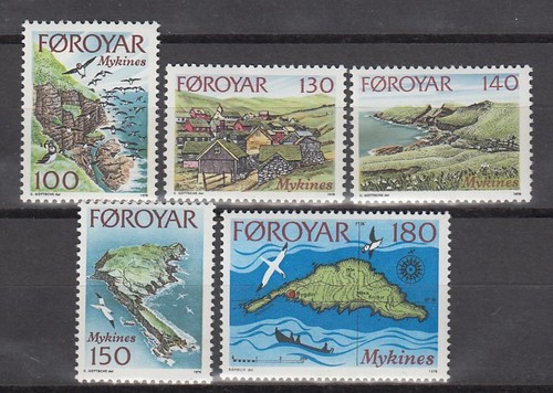 Isole faroe 1978 mi - faroe, mi.31/35