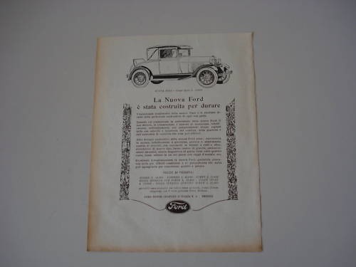 Advertising pubblicità 1928 - pubblicità,