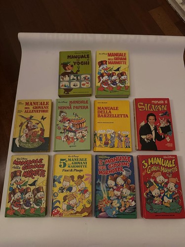 Lotto manuali disney - 10,