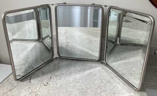 Specchio barbiere trittico