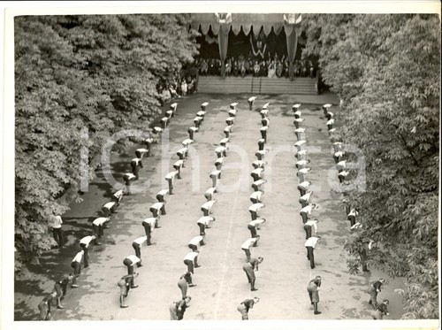 1934 milano saggio - milano, ginnico