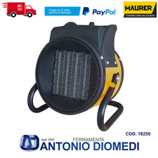 ✅Maurer Termoventilatore Stufa Elettrica Riscaldatore Ceramico 2000W Calore