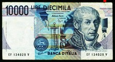 ITALIA. 10.000 lire 1984
