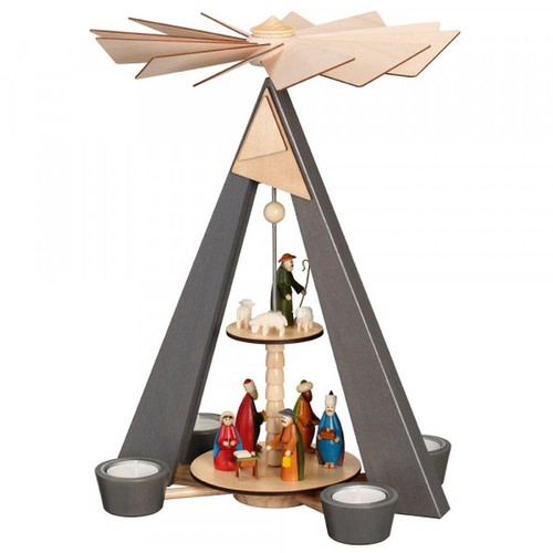 Piramide luce tè grigio 2 - luce,