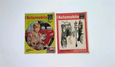 Due riviste d'epoca L'Automobile degli anni '60, numeri 7 e 50. Le riviste sono