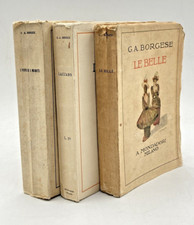 BORGESE G. A. Tre volumi Le