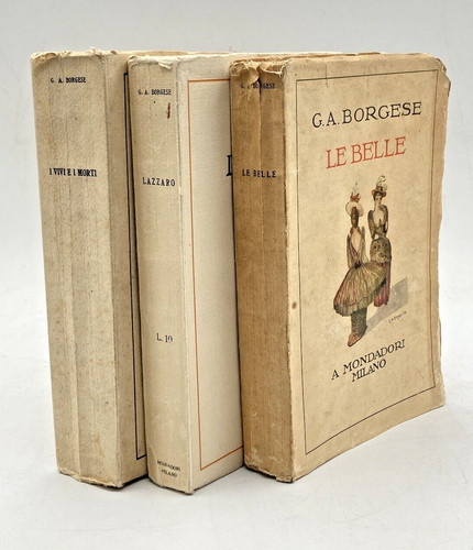 Borgese tre volumi le - borgese,