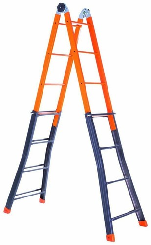 Scala acciaio telescopica - in,