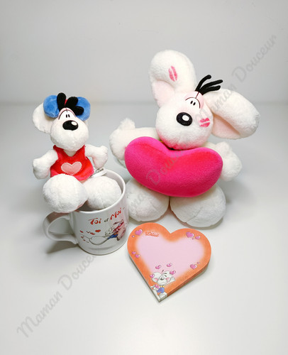 Lot peluches diddlina diddl - lot,