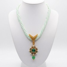 Collana Verde Perle