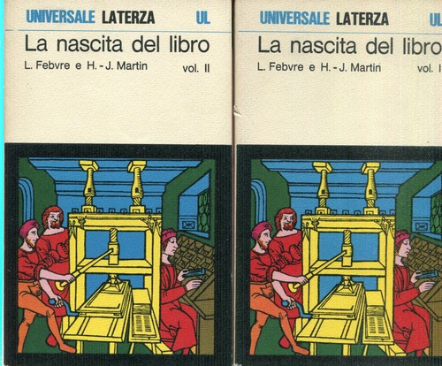 Nascita del libro - del, volume