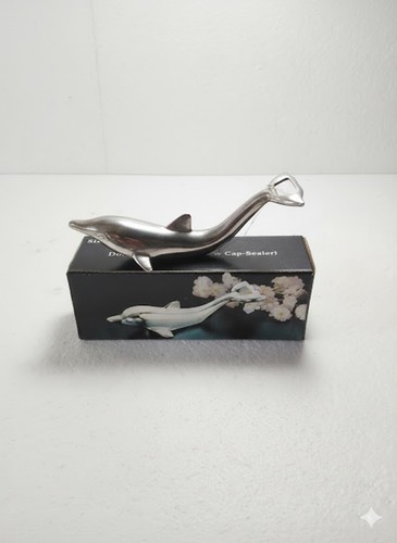 Apribottiglie delfino silver - apribottiglie,