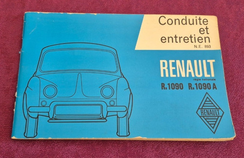 Renault dauphine r 1090 - dauphine, r.1090