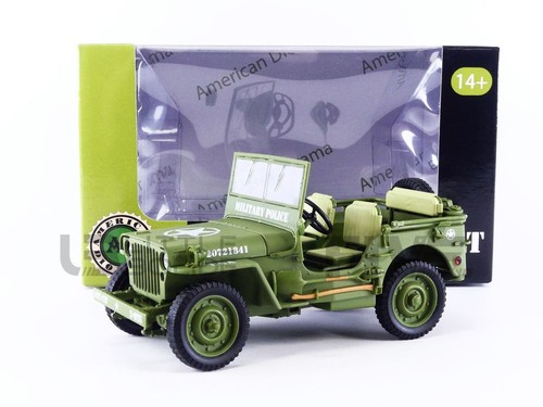 American diorama jeep - 1/18,