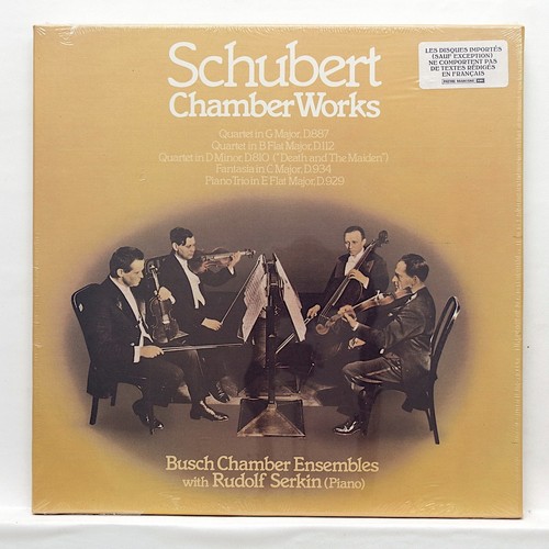 Busch quartet schubert - busch, quartet ⸺ schubert