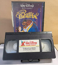 VHS Vintage - La Bella e la Bestia (Disney) - Perfette Condizioni di Funzionamen