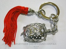 TARTARUGA BOMBONIERA ARGENTO LAUREA BIOLOGIA MATRIMONIO CRESIMA TURTLE FORTUNA