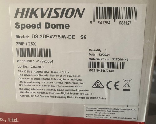 Telecamera speed dome - telecamera,