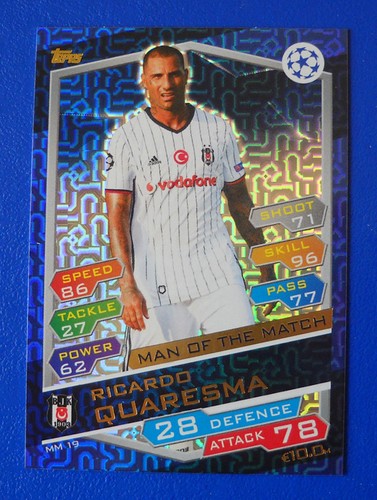 Card match attax - card, champions