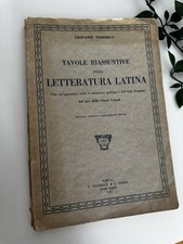Tavole Riassuntive della letteratura latina F4