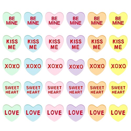 125 pezzi cuori san per - pezzi,