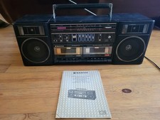 Boombox Lecteur cassette radio