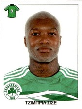 figurina Superleague Panini Grecia 2009 #228 Panathinaikos F.C. Cisse Djibril