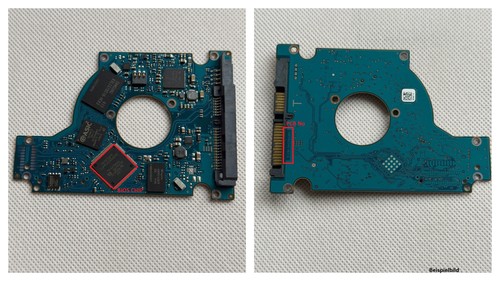 Scheda logica pcb - seagate,