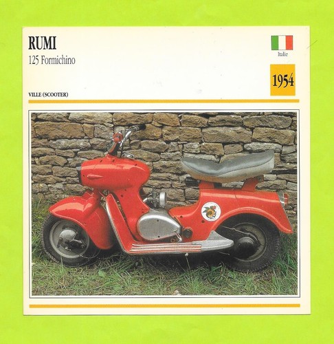Fiche moto rumi 125 - rumi,