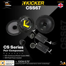 KICKER CSS67 CS Series Altoparlanti componenti auto 6,75" 2 vie - 100W RMS, 300W picco