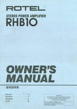 Rotel RHB-10 Amplificatore