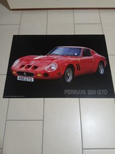 Poster vintage 80s Ferrari 250