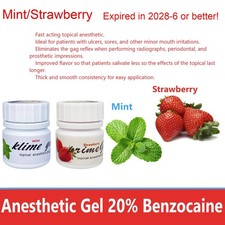 Gel anestetico topico dentale