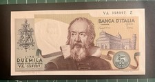 Banconota lire 2000 galileo - banconota,