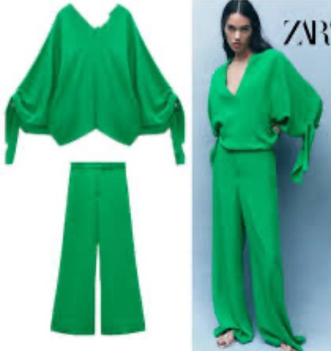 Set jeans camicia - zara, flowy