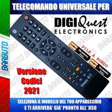 TELECOMANDO UNIVERSALE DIGIQUEST; CLICCA SUL TUO MODELLO LO RICEVERAI GIA PRONTO