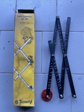 PANTOGRAFO TECNOSTYL cm 35-14 calligrafia disegno copia vintage 