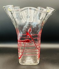 Vaso fazzoletto vetro di