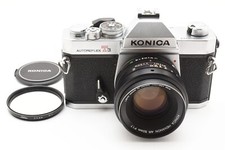 Leggi [quasi come nuova] Konica Autoreflex T3 fotocamera pellicola con obiettivo 50 mm f/1,7 #71827