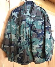 ORIGINALE vintage US ARMY M65 field jacket Woodland Camo  M/S C.M.I. NYC