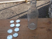 BOTTIGLIA EPOCA VINTAGE LATTE 1 LT Z-SFAI ANNI 50 TAPPI CENTRO RACCOLTA EDOLO