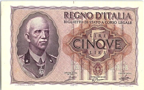 Italy empire lire 1940 - italy,