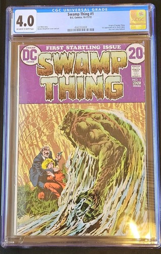 Swamp thing cgc 0 numero - #1,
