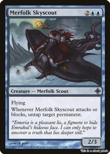 Mtg merfolk skyscout - skyscout, 77