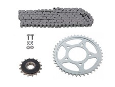 KIT TRASMISSIONE ORIGINALE HONDA CBR 600 F 1997 1998  CATENA DID 43 15