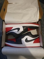 Jordan 1 Low Bred Toe 2.0 NUOVO CON ETICHETTE | TAGLIA 9.5 | SPEDIZIONE VELOCE | AUTENTICO