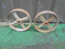 2 X Antico Carrello Carriola