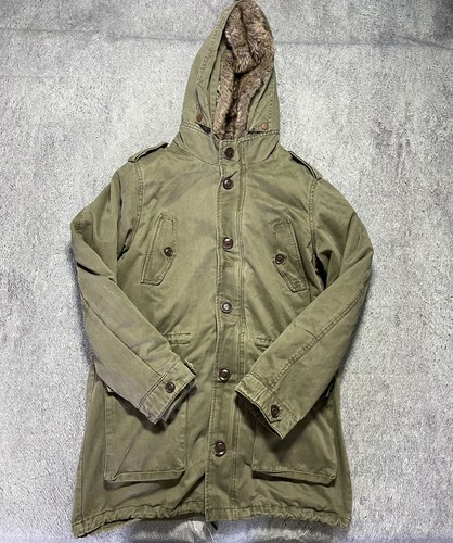 Parka uomo verde - parka,